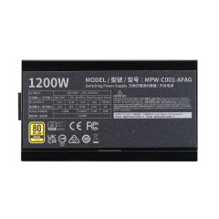 Cooler Master Elite 1200W 80+ Gold Full Modüler, PCIe Gen 5.0, ATX 3.1, 135mm Fanlı PSU