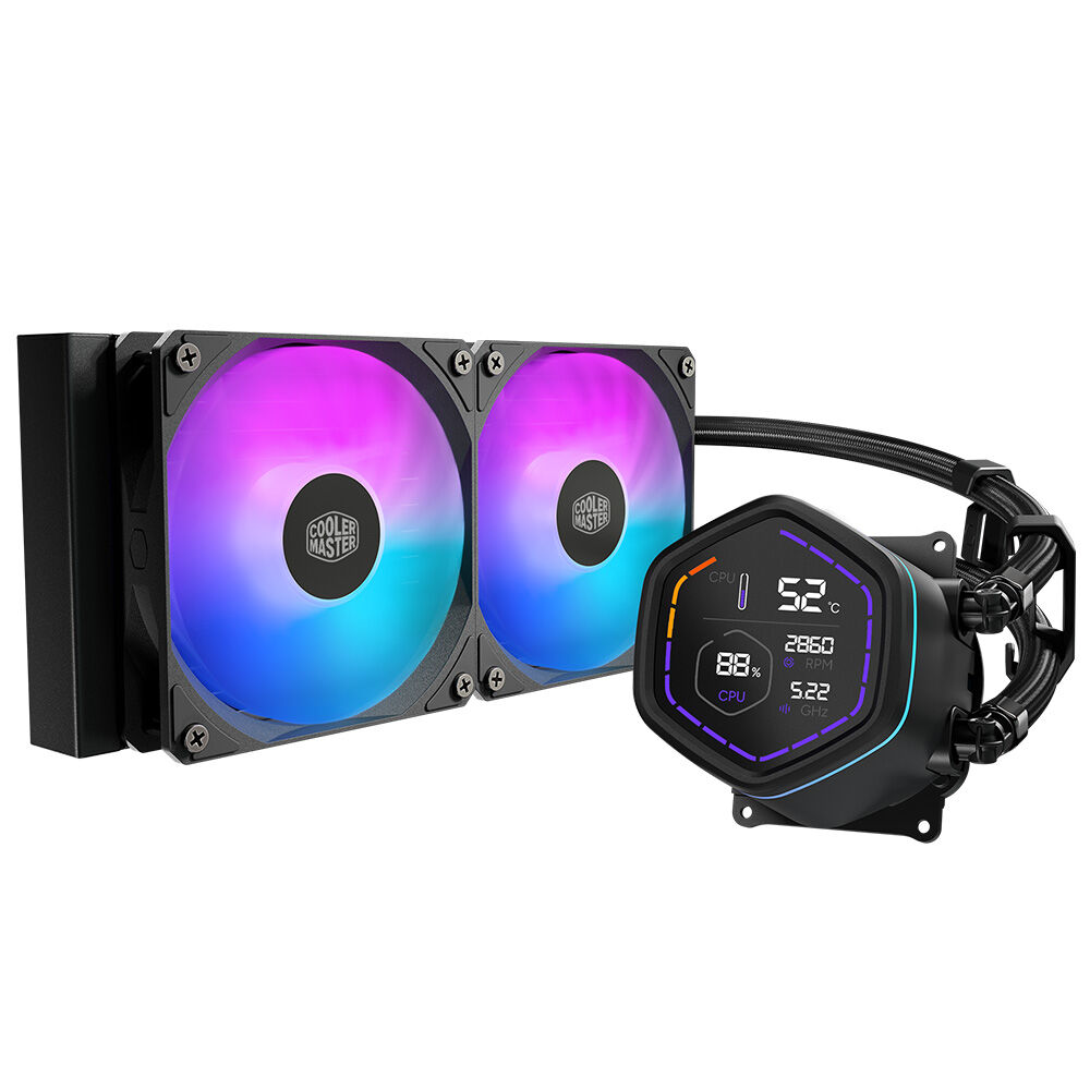 Cooler Master MasterLiquid Core Nex Digital 240 ARGB Intel1851/AM5 Uyumlu