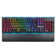 GameBooster G906B Spectrum Rainbow Aydınlatmalaı Bileklikli Mekanik Oyun Klavyesi