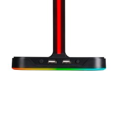 GameBooster HS01 RGB Aydınlatmalı İkili Kulaklık Standı