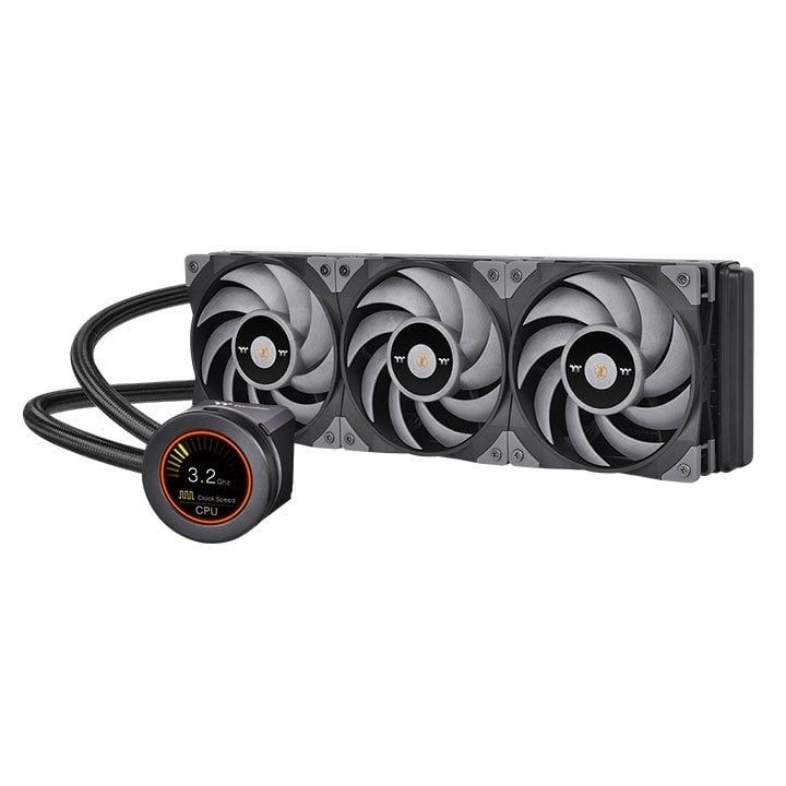 Thermaltake Toughliquid Ultra 360 RGB LCD Ekranlı Pompa, 3x120mm Toughfanlı Sıvı Soğutma Kiti