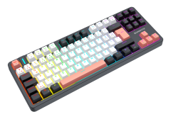 GameBooster LUNEX RGB Gasket 3 Mode Hot Swap Oil Switch PBT Keycaps Gaming Klavye
