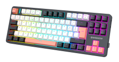 GameBooster LUNEX RGB Gasket 3 Mode Hot Swap Oil Switch PBT Keycaps Gaming Klavye