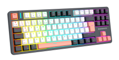 GameBooster LUNEX RGB Gasket 3 Mode Hot Swap Oil Switch PBT Keycaps Gaming Klavye