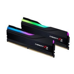 GSKILL Trident Z5 RGB Siyah DDR5-6400Mhz CL32 32GB (2x16GB) DUAL (32-39-39-102) 1.4V Bellek Kiti