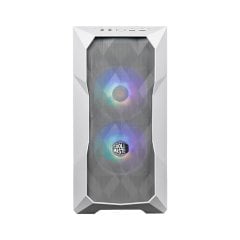 COOLER MASTER TD300 TG Mesh ARGB 2x120mm Fanlı Beyaz Micro ATX Kasa
