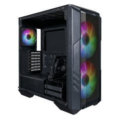 COOLER MASTER HAF 500 TG Mesh, ARGB 1x120cm, 2x200cm Fanlı Siyah MidTower Kasa