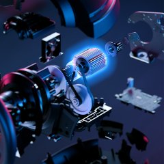 Thrustmaster T300 Racing Wheel Servo Base, Taban (Direksiyon ve Pedallar için