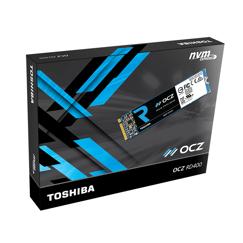 TOSHIBA OCZ RD400 128 GB NVME M.2 SATA SSD Read:2200MB/s Write:620MB/s