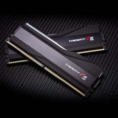 G.SKILL Trident Z5 RGB Siyah DDR5-6000Mhz CL36 32GB (2x16GB) DUAL (36-36-36-96) 1.35V Bellek Kiti