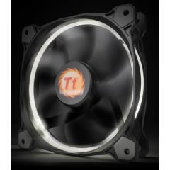 Thermaltake Riing 12cm Yüksek Statik Basınçlı Beyaz Halka Ledli Kasa&Radyatör Fanı