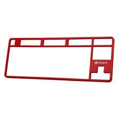 GameBooster GM06B Plus PCB Plastik Klavye Kırmızı Kapak