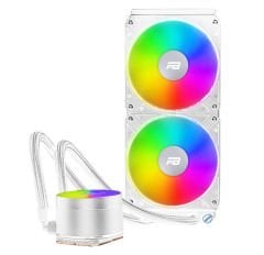PowerBoost NOBLE 240 Rainbow Fanlı 240mm Intel 1700/AMD AM5 Serisi Uyumlu Beyaz Sıvı Soğutma Sistemi
