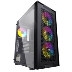 PowerBoost PB-P501B 650w 80+ BRONZE USB 3.0 Mesh ARGB Fanlı Gaming Kasa