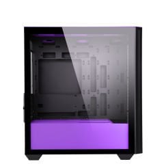 PowerBoost PB-P2252BP USB 3.0, ATX Mesh, Ring ARGB Fanlı Mor Kasa