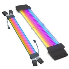 GameBooster 24Pin ve 8Px2Pin ARGB 18AWG Kablo Seti