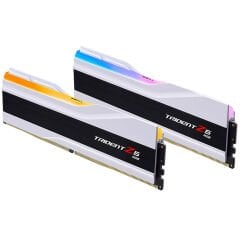 G.Skill  Trident Z5 RGB Beyaz DDR5-6000Mhz CL32 64GB (2x32GB) DUAL (36-36-36-96) 1.35V Bellek Kiti
