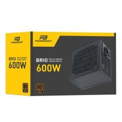 PowerBoost Brio 80+ Bronze 600W 12cm Fanlı ATX Güç Kaynağı