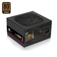 PowerBoost 80+ Bronze 750W 12cm Fanlı ATX Güç Kaynağı (Bulk)