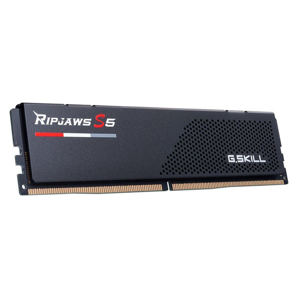 GSKILL Ripjaws S5 Siyah DDR5-5200Mhz CL40 24GB (1x24GB) Single (40-40-40-83) 1.10V