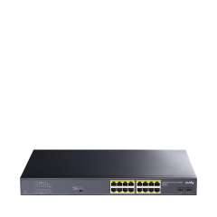 Cudy GS1020PS2 16 Port 10/100/1000Mbps 2*SFP VLAN&Extend 200W 19'' Rock-Mount POE+ Ethernet Switch