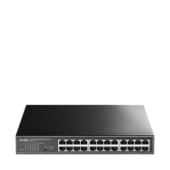 Cudy GS1024 24 Port 10/100/1000Mbps VLAN&Extend Mode 11'' Rock-Mount Çelik Gigabit Ethernet Switch