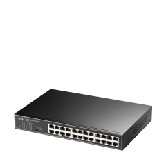 Cudy GS1024 24 Port 10/100/1000Mbps VLAN&Extend Mode 11'' Rock-Mount Çelik Gigabit Ethernet Switch