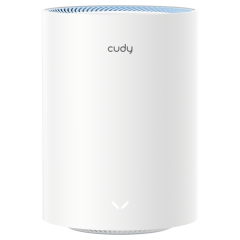 Cudy M1200 1-Pack AC1200 2.4GHz/5GHz 1200Mbps 2Port FE Tekli Kablosuz Whole Mesh Wi-Fi Sistemi
