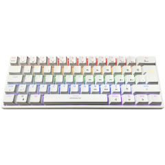 GameBooster GB-G11 GHOST Rainbow Aydınlatmalı Beyaz Mekanik Klavye