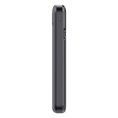 PowerBoost NIGHT 135B 10000mAh 22.5W Dahili Kablo LCD GizliLED Siyah Taşınabilir Şarj Cihazı Powerbank