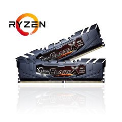 GSKILL Flare X DDR4-3200Mhz CL16 16GB (2x8GB) AMD Ryzen Uyumlu (16-18-18-38) 1.35V
