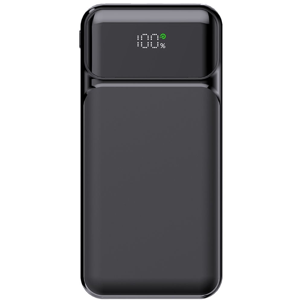PowerBoost NIGHT 115B 10000mAh 22.5W LCD GizliLED Siyah Taşınabilir Şarj Cihazı Powerbank