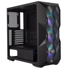 CM MasterBox TD500 Mesh Siyah TG 3x120mm ARGB Fanlı Kristal Kasa