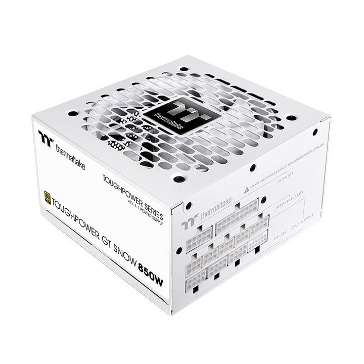 Thermaltake Toughpower GT Beyaz 850W 80+ Gold Full Modüler ATX 3.1 12cm Fanlı PSu
