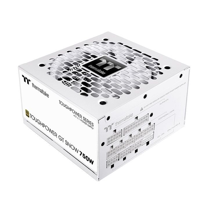 Thermaltake Toughpower GT Beyaz 750W 80+ Gold Full Modüler ATX 3.1 12cm Fanlı PSU