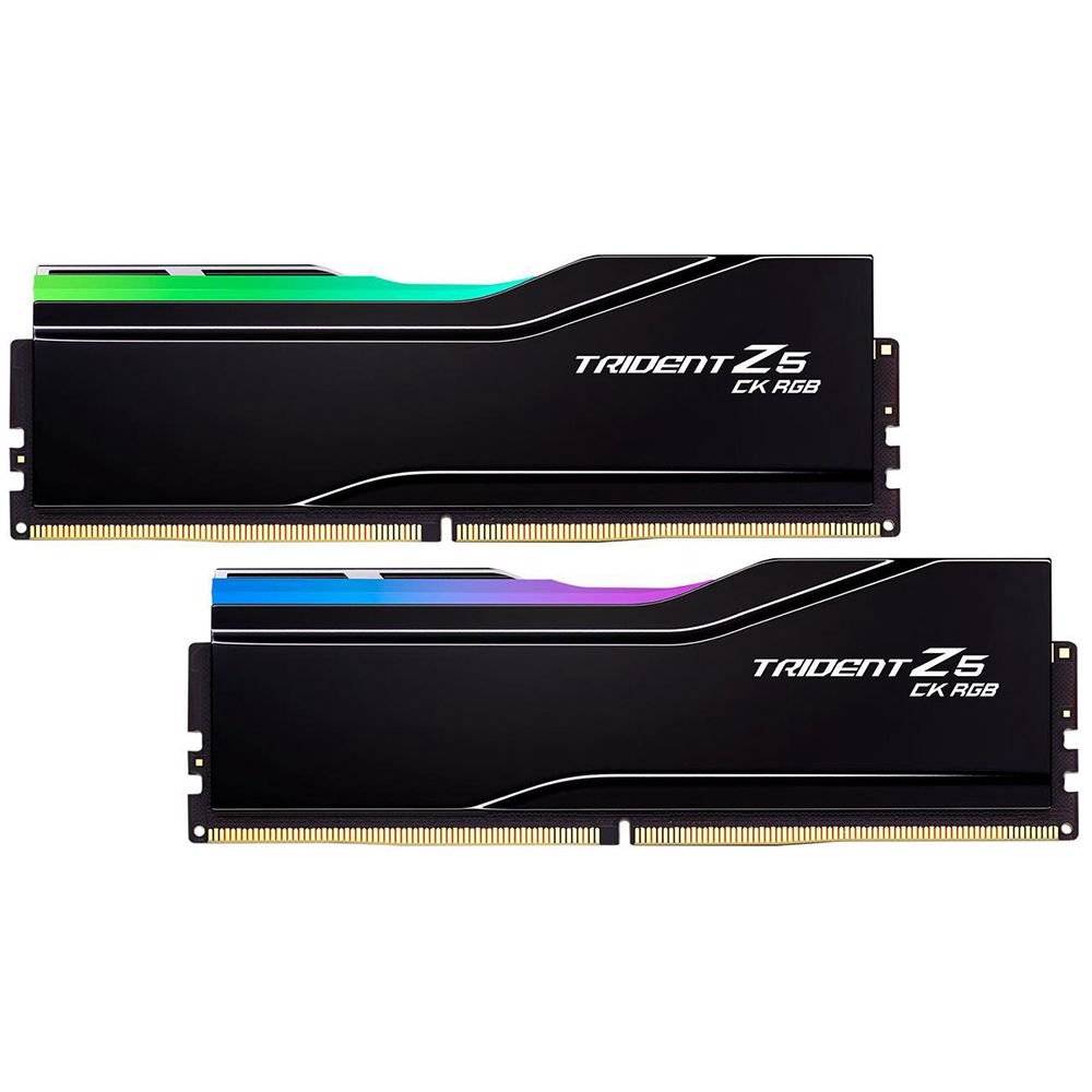 G.SKILL Trident Z5 CK RGB DDR5-9000Mhz CL42 48GB (2x24GB) DUAL (42-56-56-144) CU-DIMM 1.45V Bellek Kiti