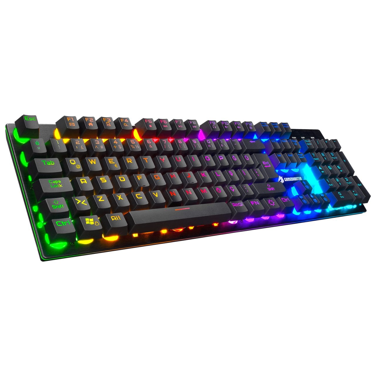 GameBooster G76K ''Attack'' Rainbow Aydınlatmalı Semi-Mechanical Oyun Klavyesi