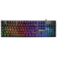 GameBooster G76K ''Attack'' Rainbow Aydınlatmalı Semi-Mechanical Oyun Klavyesi
