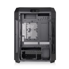 THERMALTAKE THE TOWER 600 TG 3x140mm FANLI Siyah MidT ATX Kasa