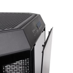 THERMALTAKE THE TOWER 600 TG 3x140mm FANLI Siyah MidT ATX Kasa