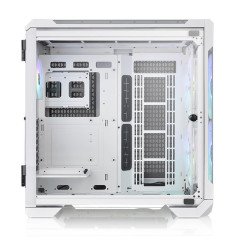 Thermaltake View 51 Beyaz Tempered Glass Pencereli, 2x200mm ARGB Ledli Siyah MidTower Kasası
