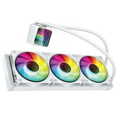 GameBooster SHIELD 360W Rainbow Fanlı 360mm (İntel/AM5) Serisi Uyumlu Sıvı Soğutma Sistemi (Beyaz)