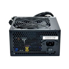 PowerBoost PB600WB 600W 80+ White APFC 4*PCI-E 6+2 Pin 12cm Siyah Fanlı ATX Power Supply (Bulk)