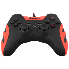GameBooster GB-J54R PS3/PC Uyumlu Kırmızı Kablolu Gamepad