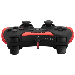 GameBooster GB-J54R PS3/PC Uyumlu Kırmızı Kablolu Gamepad
