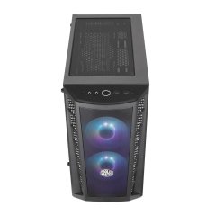 CM MasterBox MB311L 600W RGB 3x120mm Fanlı Tempered Glass pencereli Mesh ön Panel MicroATX Kasa