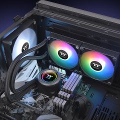 Thermaltake TH240 V2 ARGB Led Fanlı 240mm İntel/AM5 Uyumlu Sıvı Soğutma Sistemi