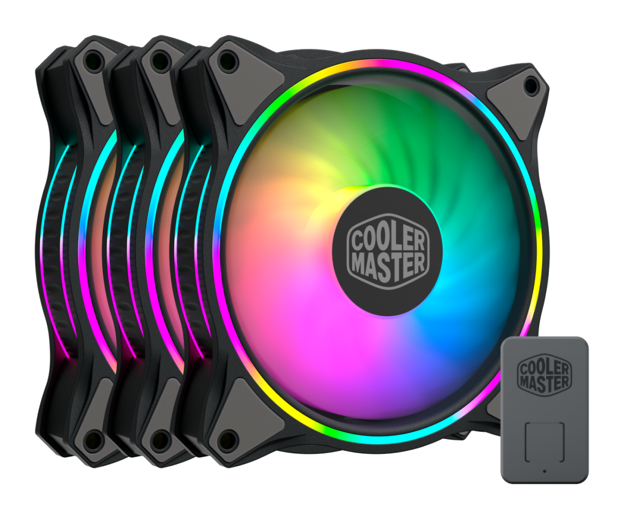 Cooler Master MasterFan MF120 Halo ARGB 120mm Kasa Fanı 3'lü Paket