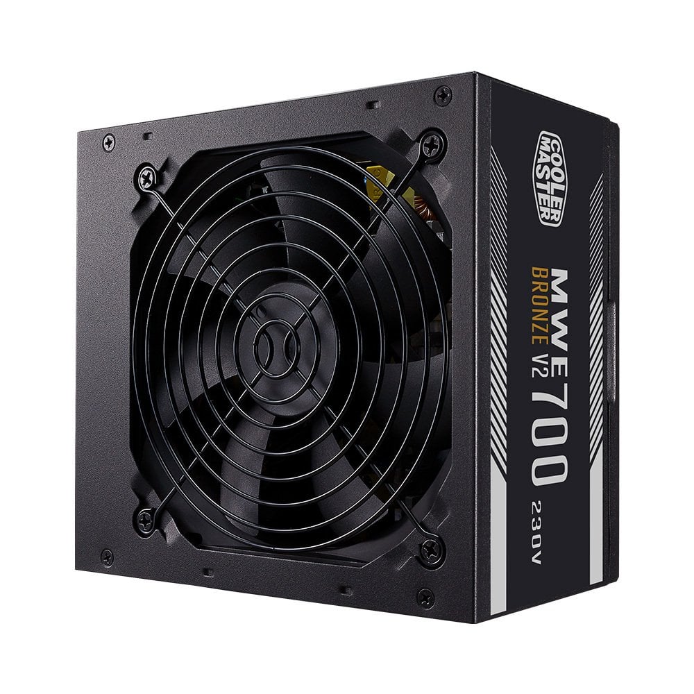 CoolerMaster MWE 700W 80+ Bronze 2xEPS, Aktif PFC, 120mm Fanlı PSU