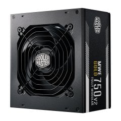 CM MWE 750W 80+ Gold Full Modüler, 2xEPS, 120mm Fanlı PSU